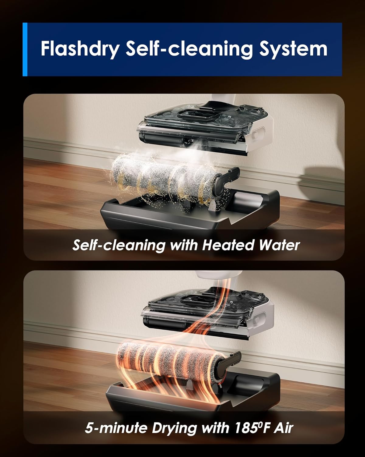 Floor One Switch S6 Stretch Wet Dry Vacuum Cleaner