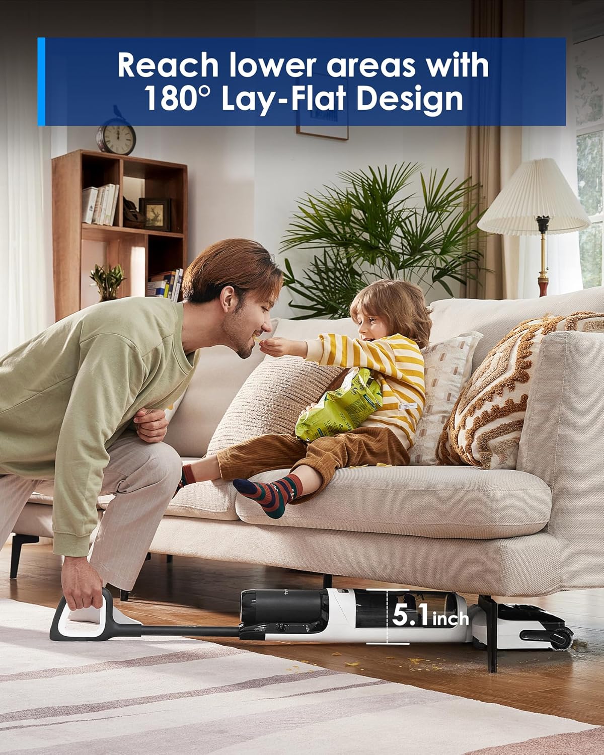 Floor One Switch S6 Stretch Wet Dry Vacuum Cleaner
